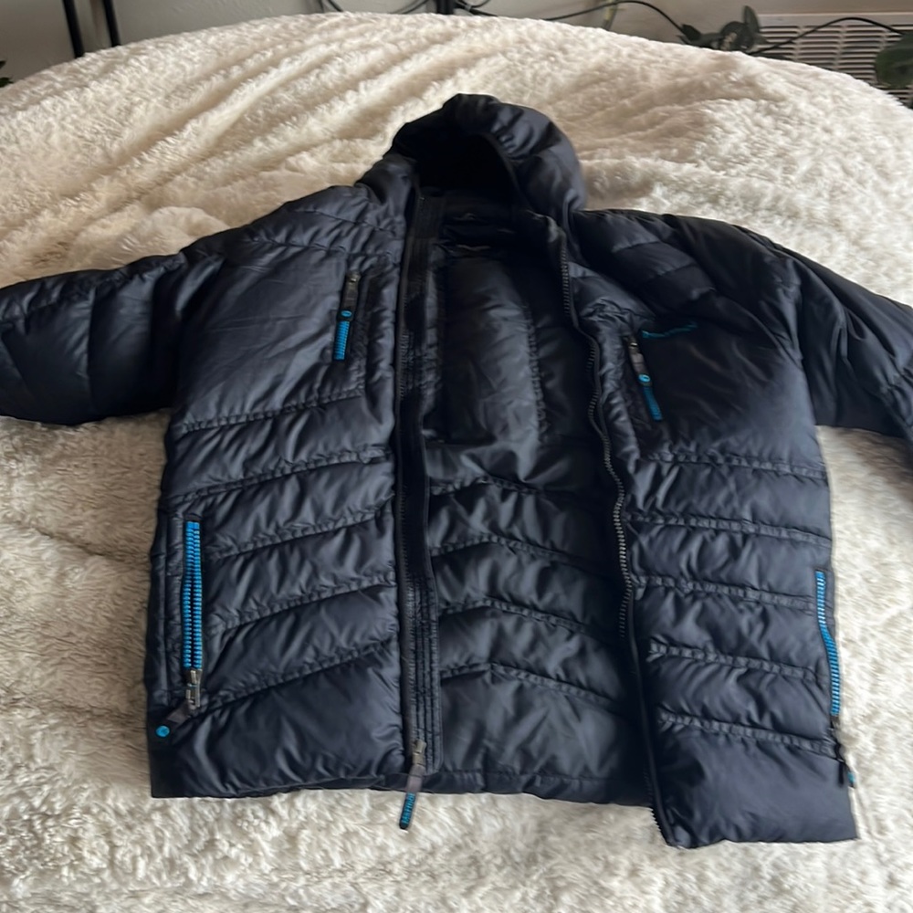 Marmot coat for boy or girl, could fit a small woman